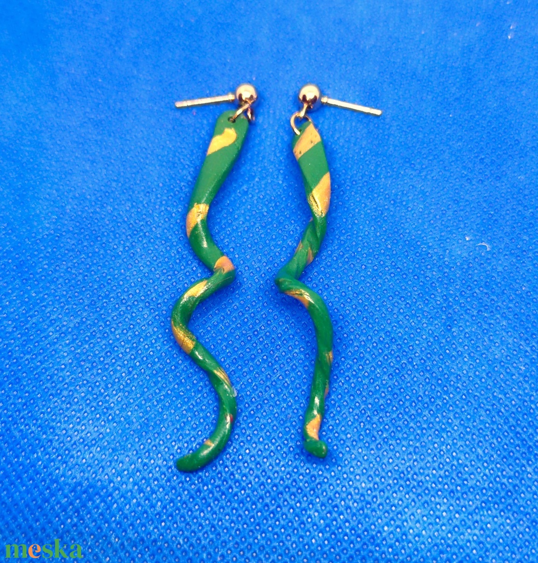 Fenyővarázs fülbevaló - ékszer - fülbevaló - lógó fülbevaló - Meska.hu