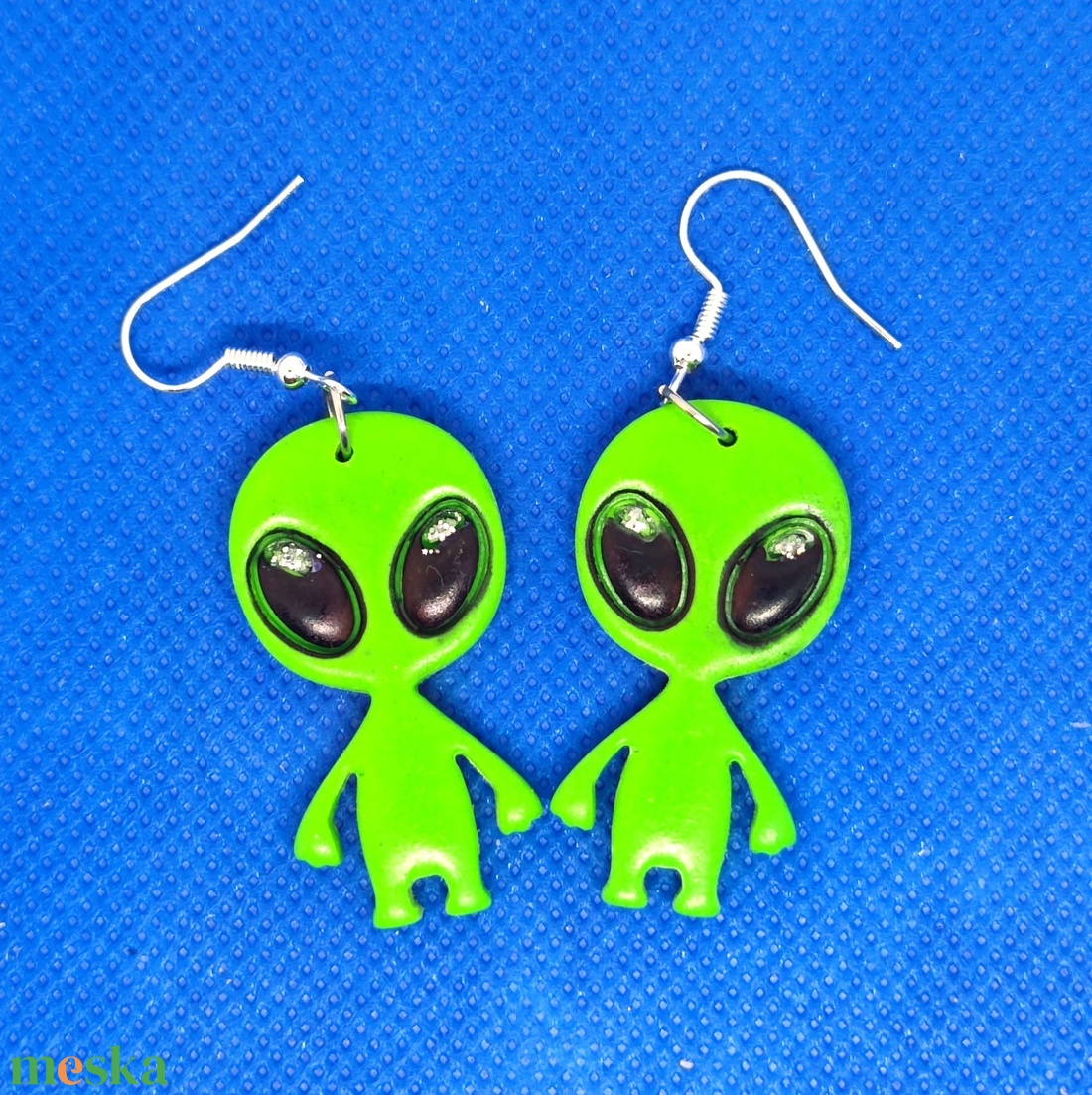 Hello Earthling fülbevaló - ékszer - fülbevaló - lógó fülbevaló - Meska.hu