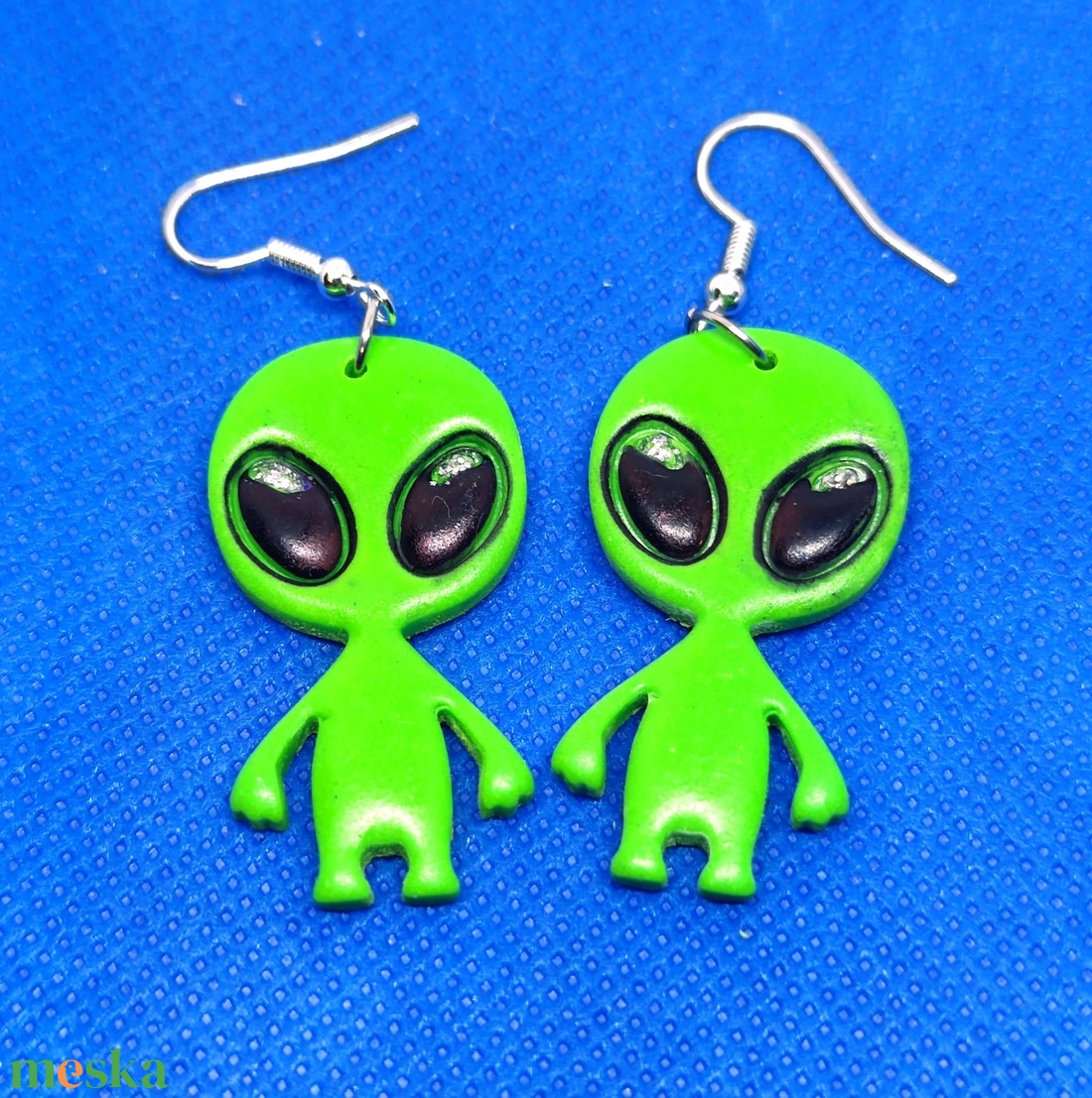 Hello Earthling fülbevaló - ékszer - fülbevaló - lógó fülbevaló - Meska.hu