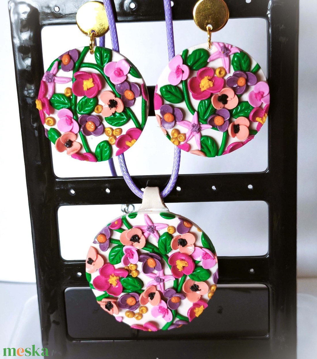 Réti Virágvarázs � ékszerszett - ékszer - ékszerszett - Meska.hu