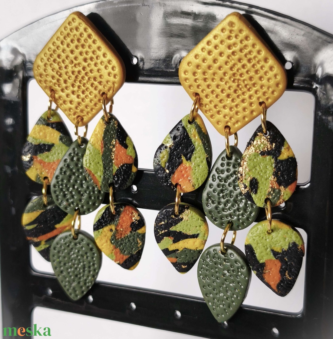 Lux Botanica fülbevaló - ékszer - fülbevaló - lógó fülbevaló - Meska.hu