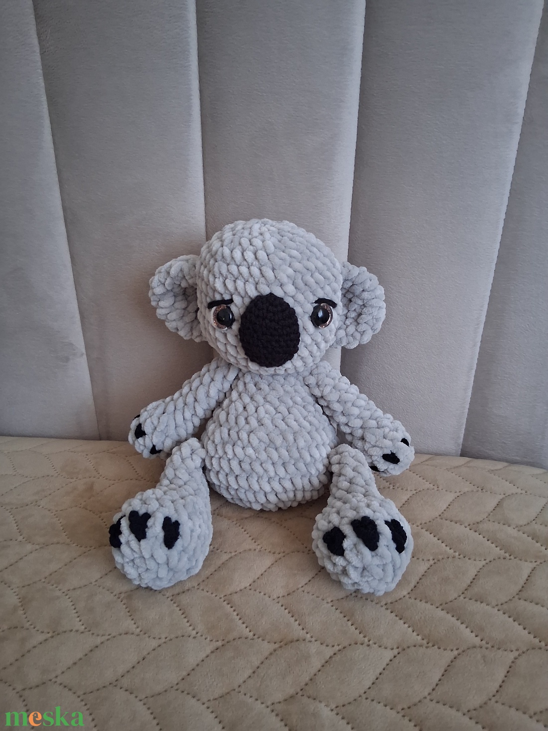 Horgolt plüss Koala - játék & sport - plüssállat & játékfigura - más figura - Meska.hu Horgolt plüss Koala - játék & sport - plüssállat & játékfigura - más figura - Meska.hu