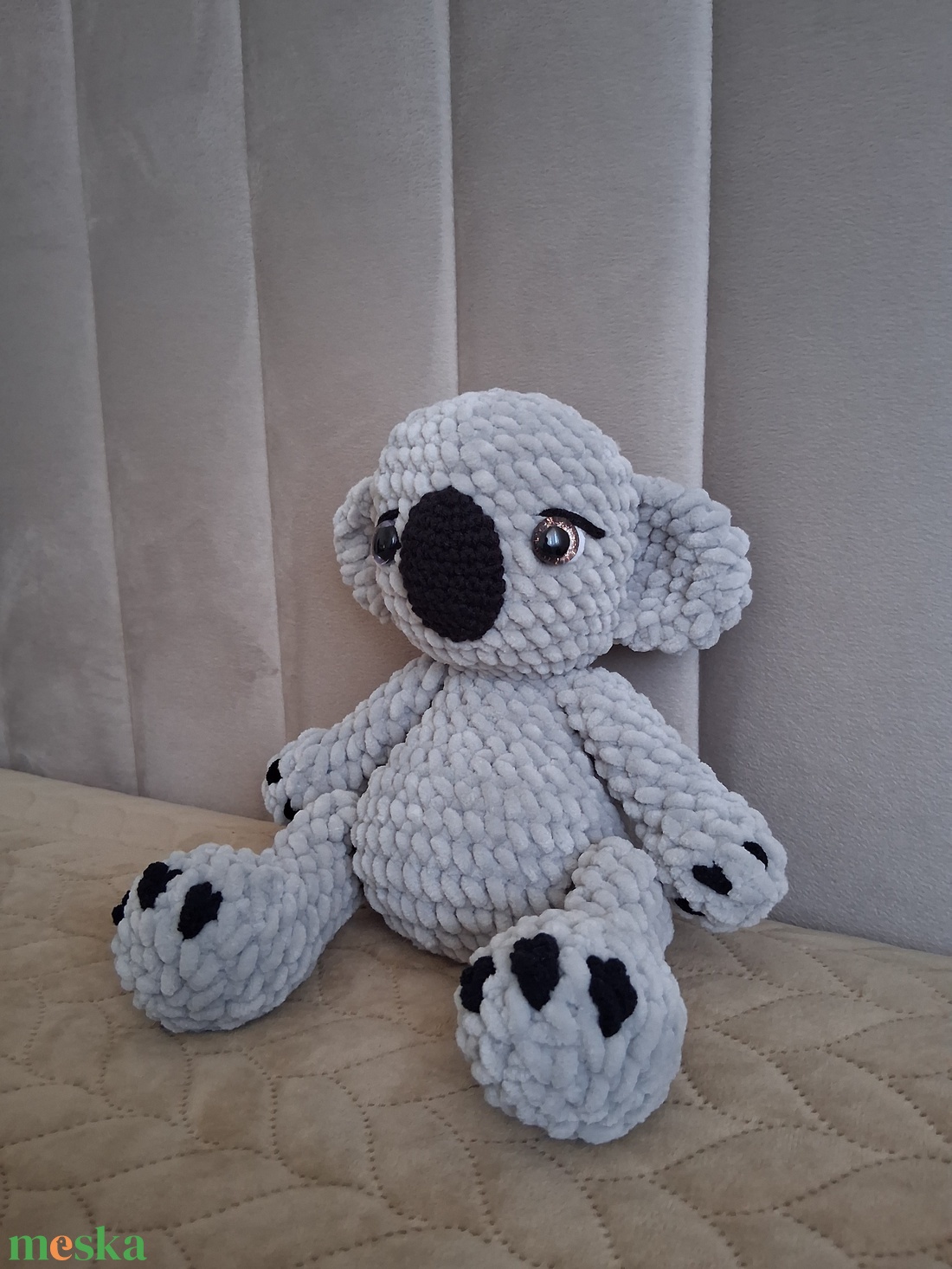 Horgolt plüss Koala - játék & sport - plüssállat & játékfigura - más figura - Meska.hu Horgolt plüss Koala - játék & sport - plüssállat & játékfigura - más figura - Meska.hu