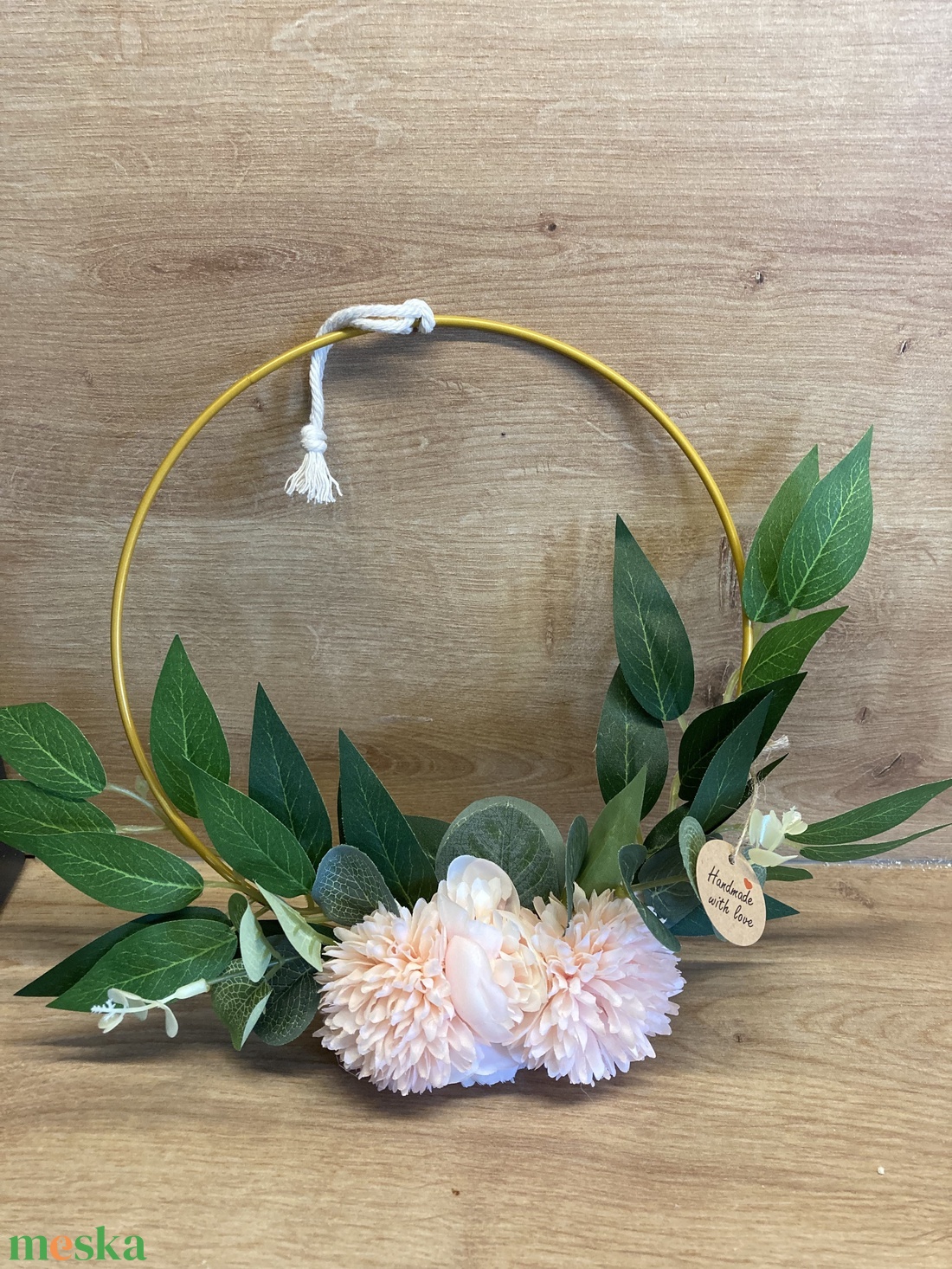 Floral Frame művirág karikán középre rendezett - esküvő - dekoráció - helyszíni dekor - Meska.hu Floral Frame művirág karikán középre rendezett - esküvő - dekoráció - helyszíni dekor - Meska.hu