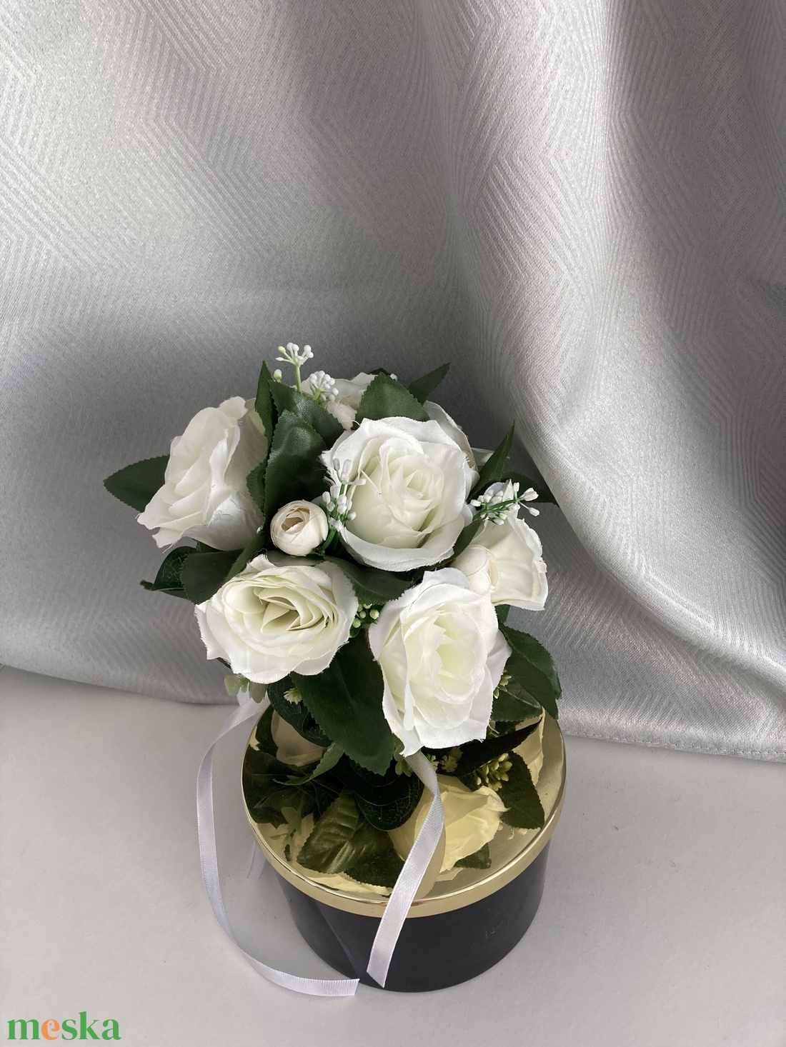Fehér elegancia menyasszonyi csokor - esküvő - menyasszonyi- és dobócsokor - Meska.hu Fehér elegancia menyasszonyi csokor - esküvő - menyasszonyi- és dobócsokor - Meska.hu