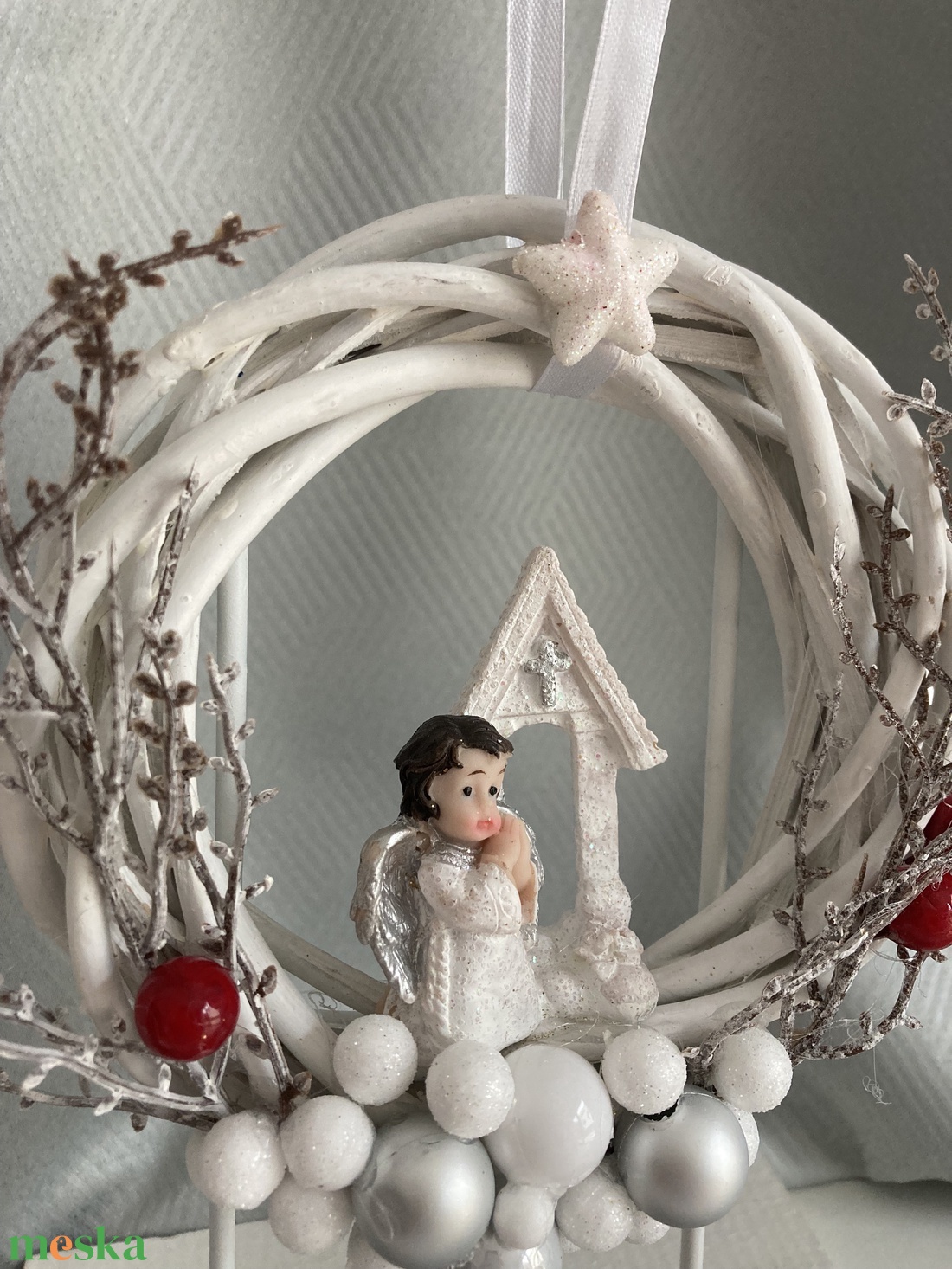 Betlehemi csillag adventi kopogtató - 15 cm - karácsony - adventi díszek - adventi ajtódísz - Meska.hu Betlehemi csillag adventi kopogtató - 15 cm - karácsony - adventi díszek - adventi ajtódísz - Meska.hu