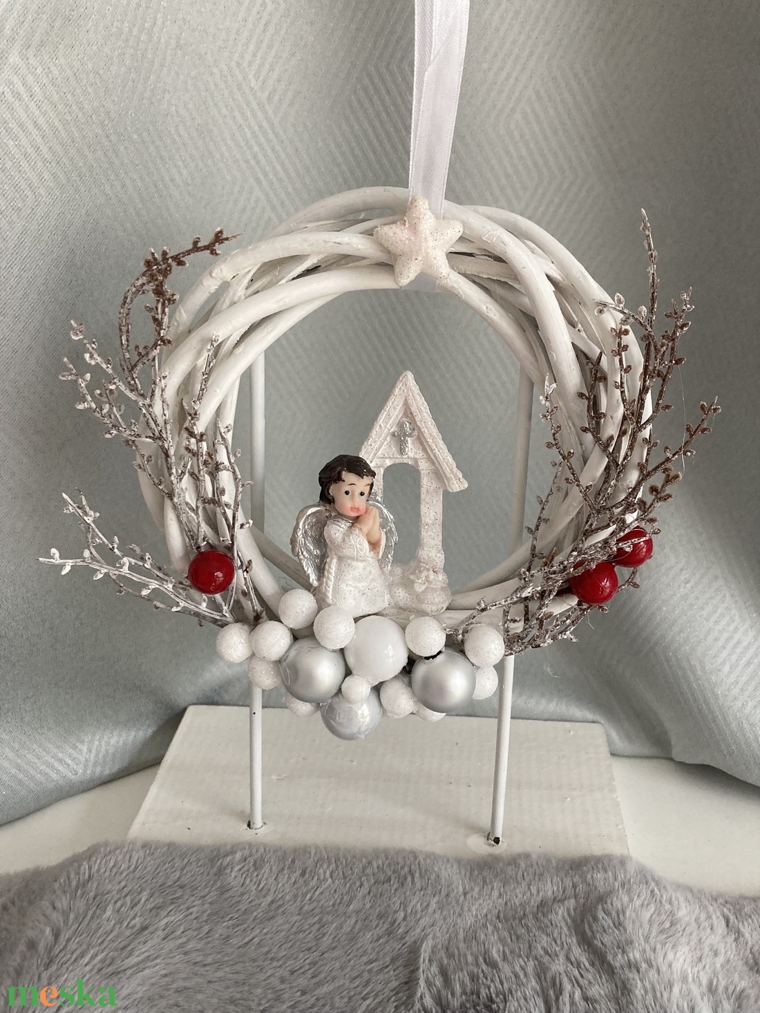 Betlehemi csillag adventi kopogtató - 15 cm - karácsony - adventi díszek - adventi ajtódísz - Meska.hu Betlehemi csillag adventi kopogtató - 15 cm - karácsony - adventi díszek - adventi ajtódísz - Meska.hu