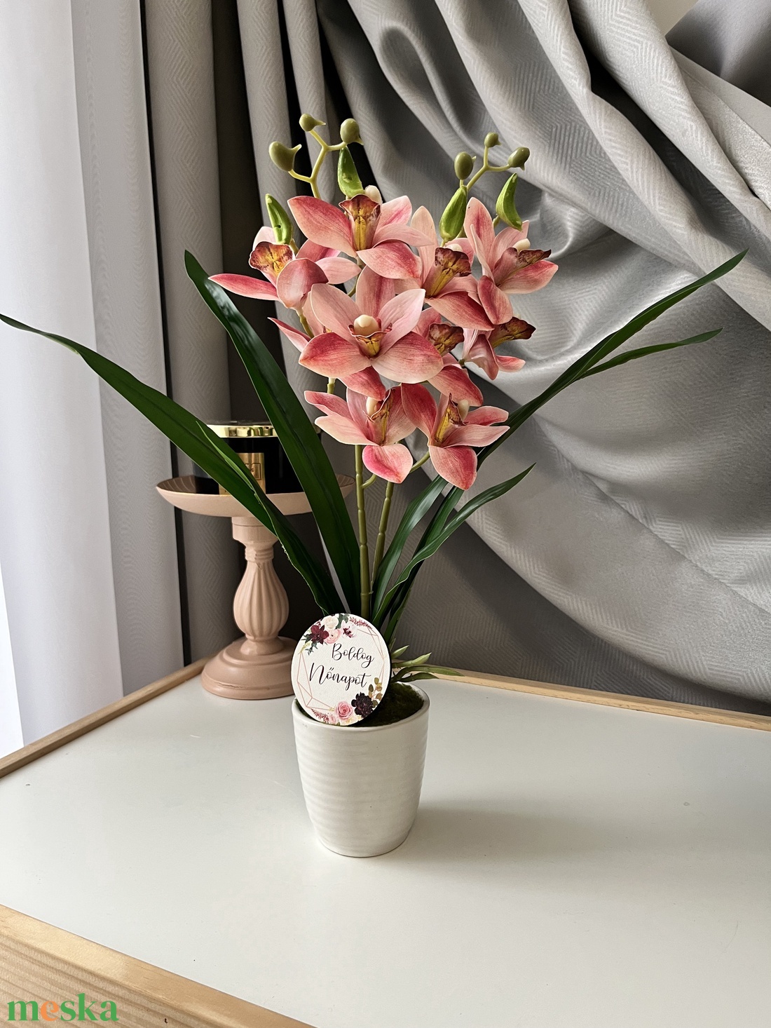 Cymbidium - csónak orchidea / Örök orchidea kerámia kaspóban többféle - otthon & életmód - dekoráció - virágdísz és tartó - csokor & virágdísz - Meska.hu Cymbidium - csónak orchidea / Örök orchidea kerámia kaspóban többféle - otthon & életmód - dekoráció - virágdísz és tartó - csokor & virágdísz - Meska.hu
