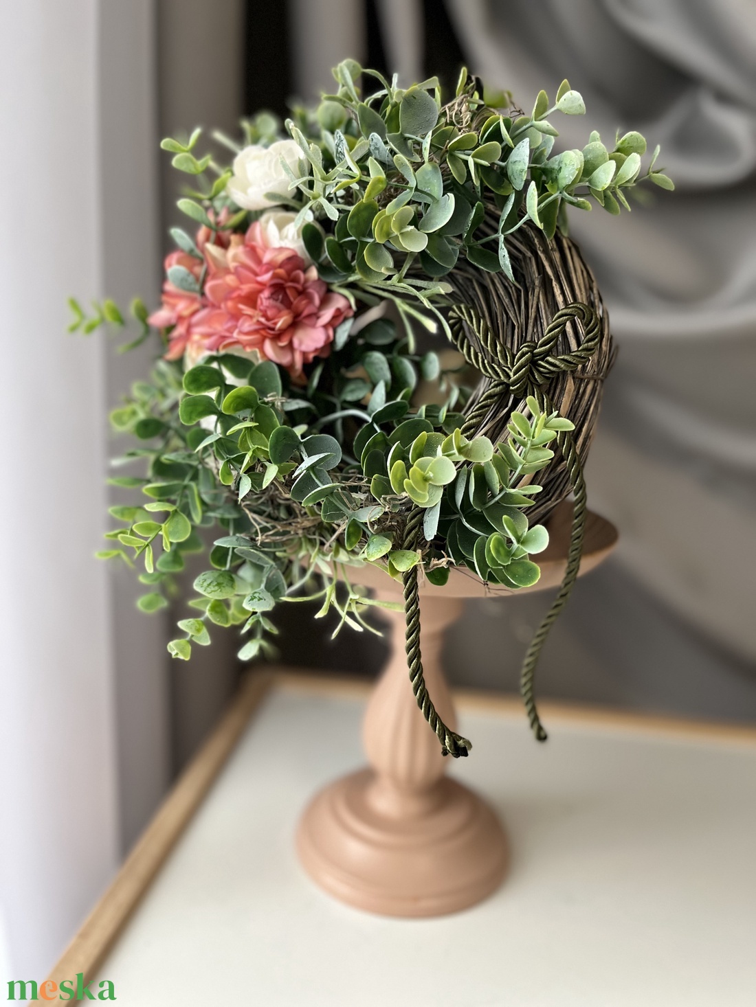 Természetes greenery hatású kopogtató - otthon & életmód - dekoráció - ajtó- és ablak dekoráció - ajtódísz & kopogtató - Meska.hu Természetes greenery hatású kopogtató - otthon & életmód - dekoráció - ajtó- és ablak dekoráció - ajtódísz & kopogtató - Meska.hu