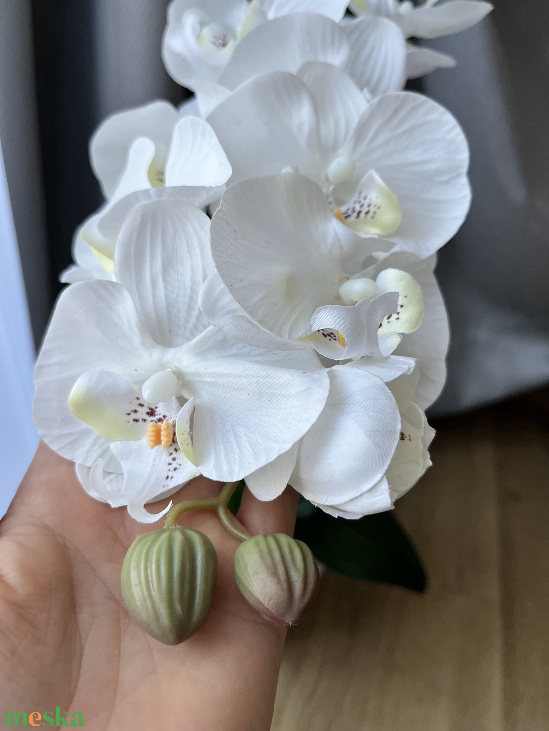 Prémium, élethű nagy orchidea ovális kaspóban, kék orchidea - otthon & életmód - dekoráció - virágdísz és tartó - csokor & virágdísz - Meska.hu Prémium, élethű nagy orchidea ovális kaspóban, kék orchidea - otthon & életmód - dekoráció - virágdísz és tartó - csokor & virágdísz - Meska.hu