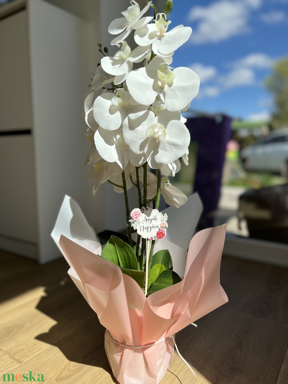 3 szálas fehér orchidea gondozásmentes - otthon & életmód - dekoráció - virágdísz és tartó - csokor & virágdísz - Meska.hu 3 szálas fehér orchidea gondozásmentes - otthon & életmód - dekoráció - virágdísz és tartó - csokor & virágdísz - Meska.hu