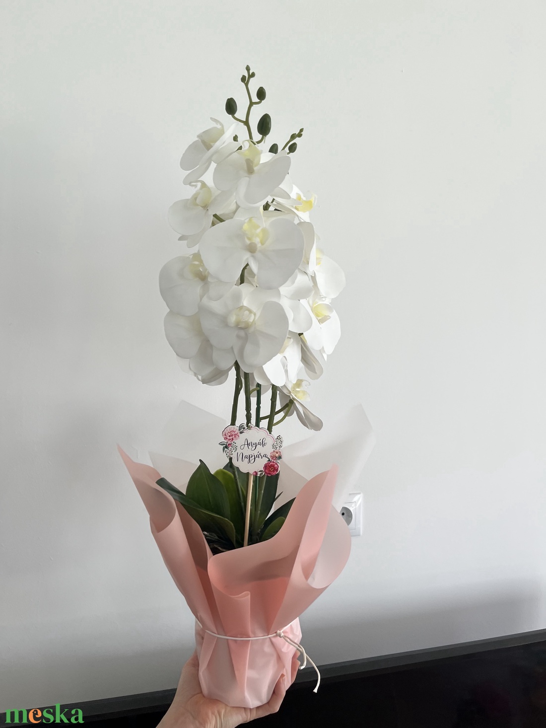 3 szálas fehér orchidea gondozásmentes - otthon & életmód - dekoráció - virágdísz és tartó - csokor & virágdísz - Meska.hu 3 szálas fehér orchidea gondozásmentes - otthon & életmód - dekoráció - virágdísz és tartó - csokor & virágdísz - Meska.hu