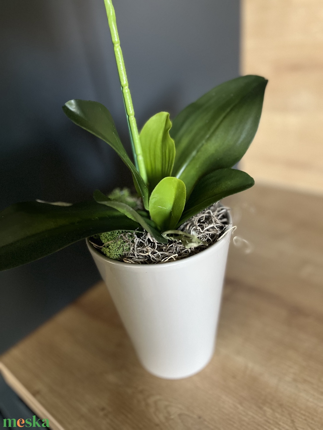 Prémium, élethű orchidea kaspóban, 1 szálas - otthon & életmód - dekoráció - virágdísz és tartó - csokor & virágdísz - Meska.hu Prémium, élethű orchidea kaspóban, 1 szálas - otthon & életmód - dekoráció - virágdísz és tartó - csokor & virágdísz - Meska.hu