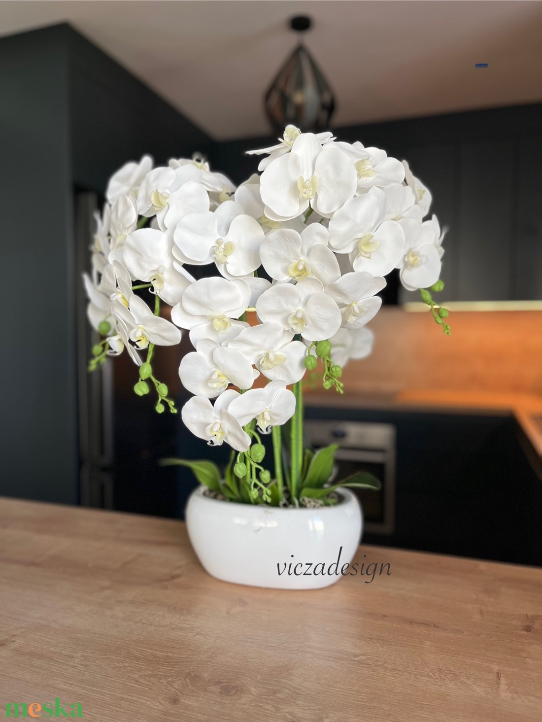Prémium, élethű óriás orchidea kaspóban nagy, XXL - otthon & életmód - dekoráció - virágdísz és tartó - csokor & virágdísz - Meska.hu Prémium, élethű óriás orchidea kaspóban nagy, XXL - otthon & életmód - dekoráció - virágdísz és tartó - csokor & virágdísz - Meska.hu