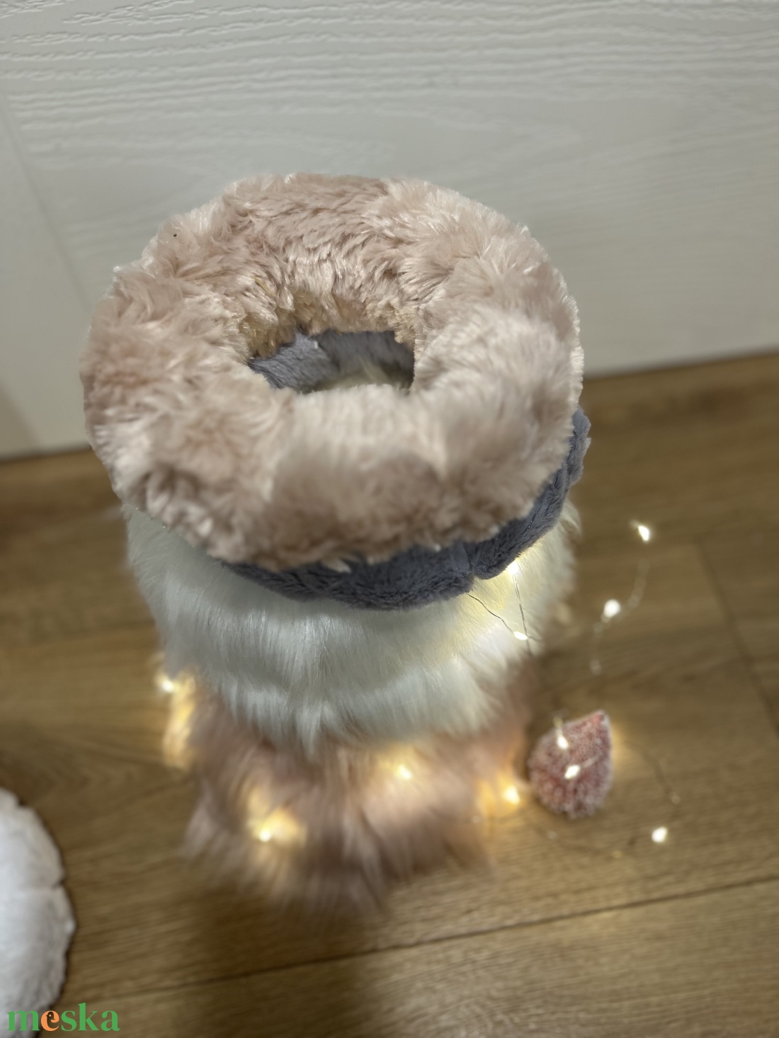 Szőrmés koszorú alapok - kellékek & szerszámok - dekorációs kellékek - koszorú, koszorúalap - Meska.hu