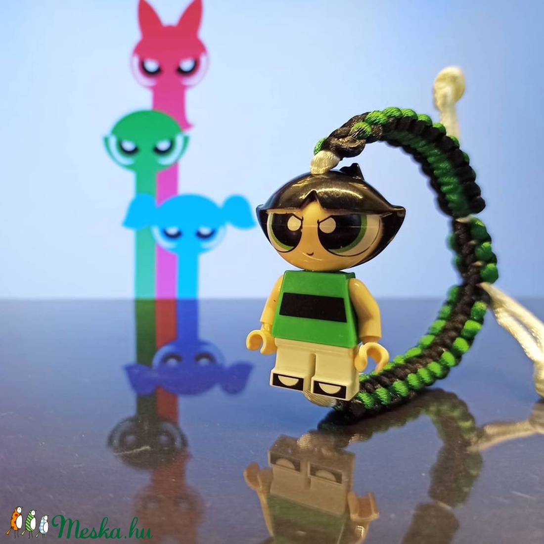 Powerpuff Girls Minifig karkötő - ékszer - karkötő - karkötő medállal - Meska.hu Powerpuff Girls Minifig karkötő - ékszer - karkötő - karkötő medállal - Meska.hu