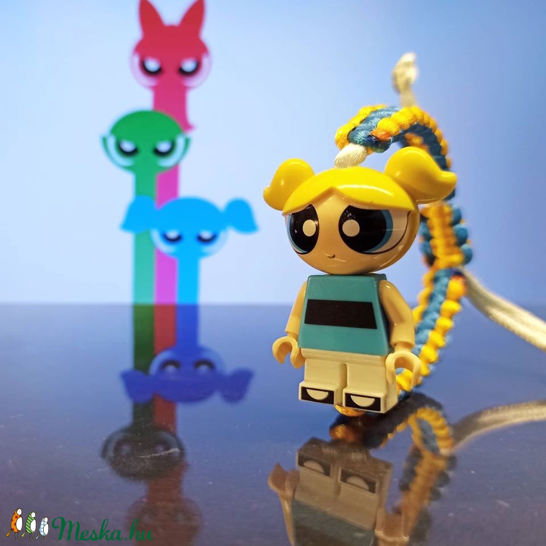 Powerpuff Girls Minifig karkötő - ékszer - karkötő - karkötő medállal - Meska.hu Powerpuff Girls Minifig karkötő - ékszer - karkötő - karkötő medállal - Meska.hu