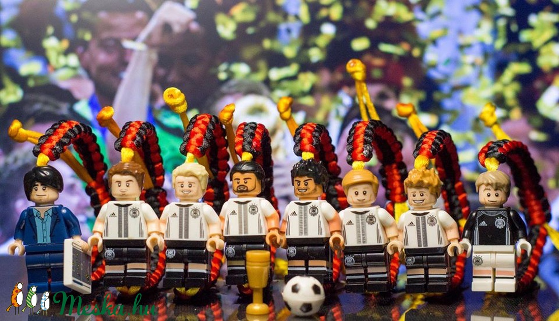 Német válogatott Minifig karkötő - ékszer - karkötő - karkötő medállal - Meska.hu