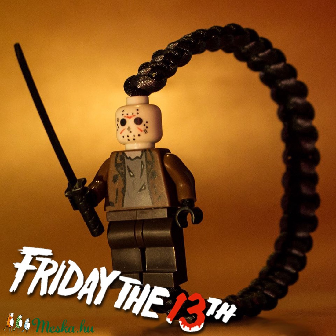 Jason Voorhees Minifig Karkötő - - Meska.hu Jason Voorhees Minifig Karkötő - - Meska.hu