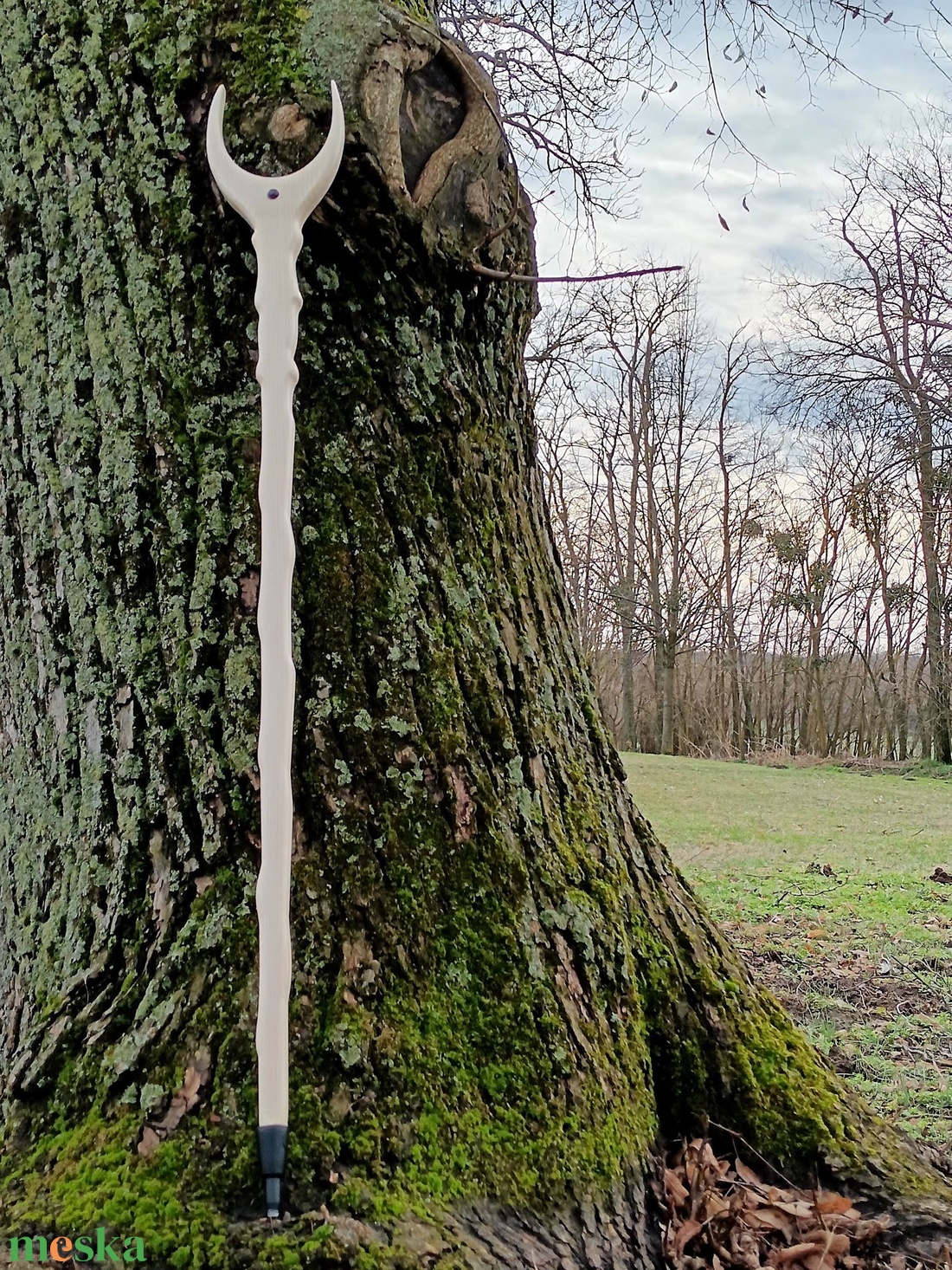 Egyedi sétabot, túrabot juharfából - Viking - játék & sport - sport és kikapcsolódás - más játékok, sportok - Meska.hu