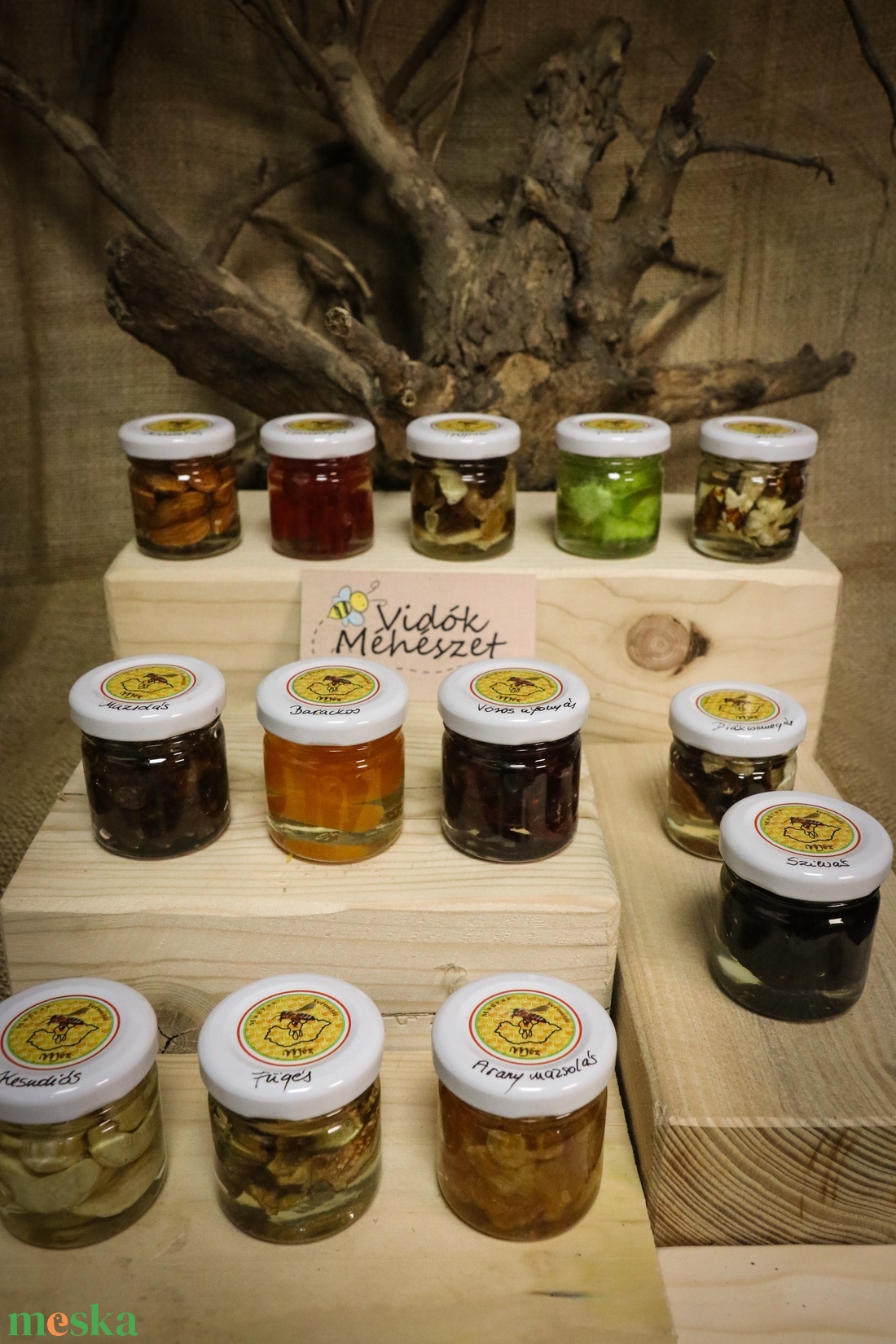 Magvas-gyümölcsös  méz - élelmiszer - méz & propolisz - Meska.hu