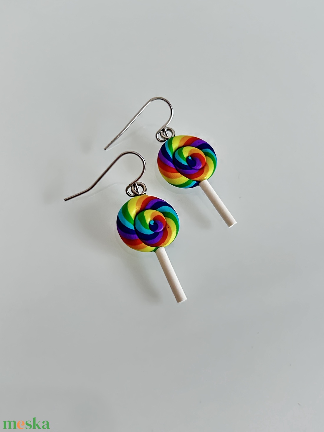 Színes lollypop fülbevaló - ékszer - fülbevaló - lógó fülbevaló - Meska.hu Színes lollypop fülbevaló - ékszer - fülbevaló - lógó fülbevaló - Meska.hu
