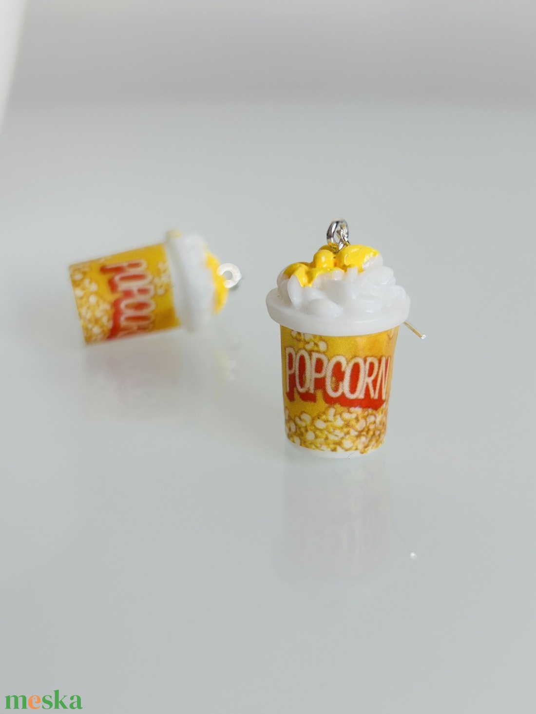 Popcorn fülbevaló - ékszer - fülbevaló - lógó fülbevaló - Meska.hu Popcorn fülbevaló - ékszer - fülbevaló - lógó fülbevaló - Meska.hu