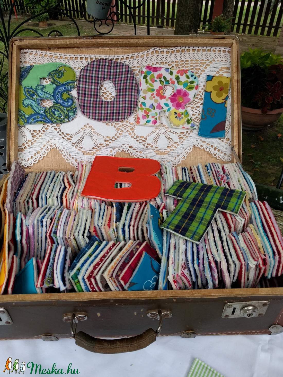 Textil betű - otthon & életmód - dekoráció - Meska.hu Textil betű - otthon & életmód - dekoráció - Meska.hu