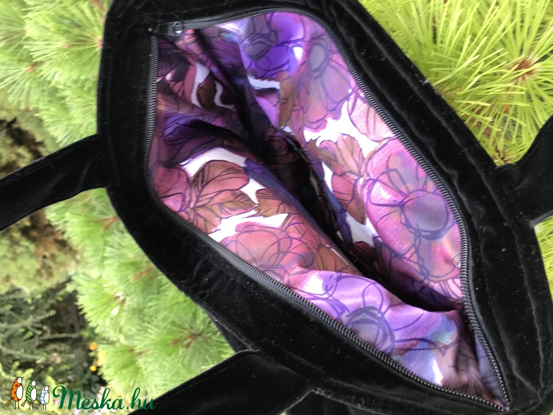 Textil táska Frida Kahlo képpel - táska & tok - kézitáska & válltáska - Meska.hu