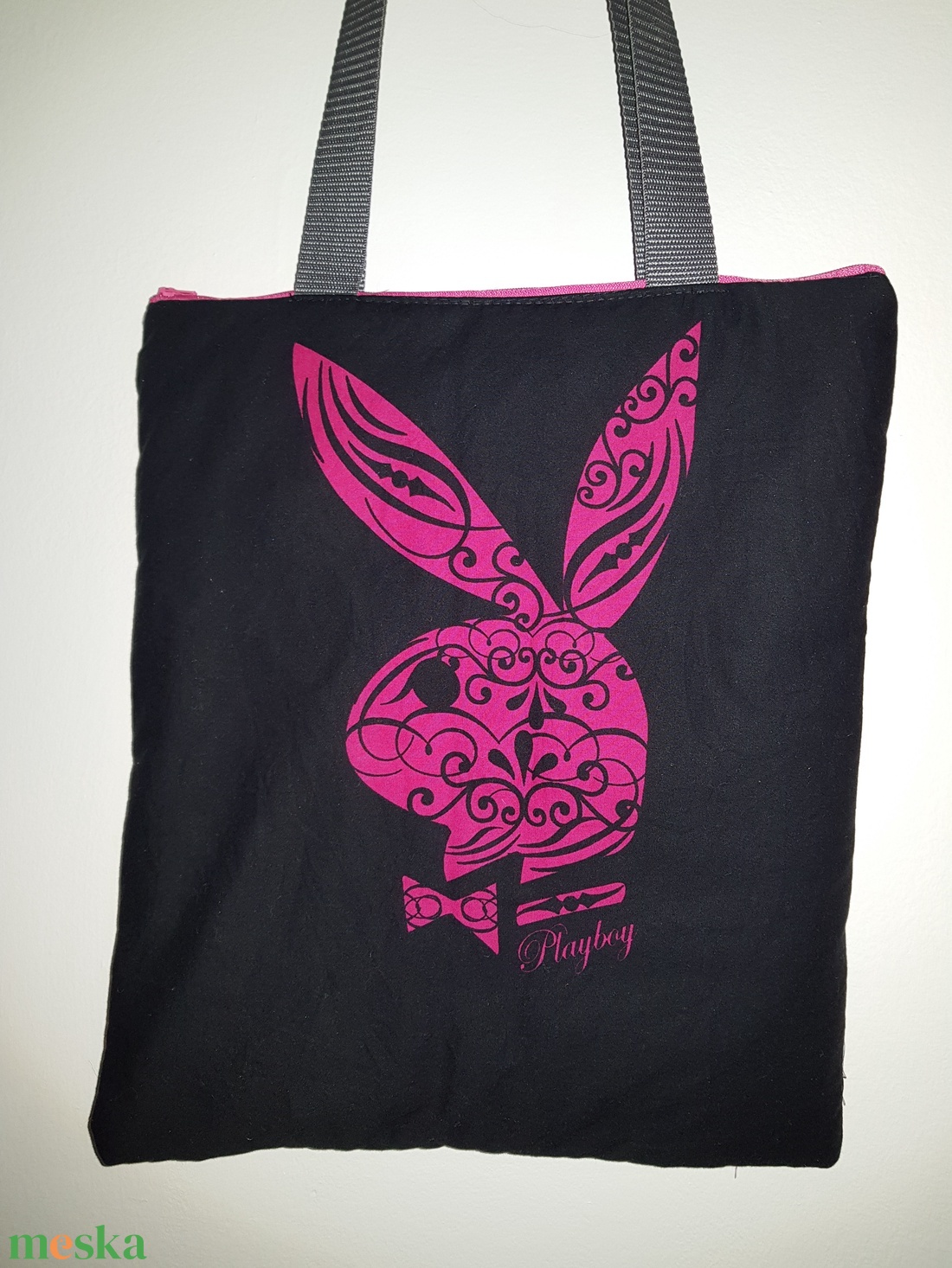 PLAYBOY Bevásárló táska - táska & tok - bevásárlás & shopper táska - shopper, textiltáska, szatyor - Meska.hu