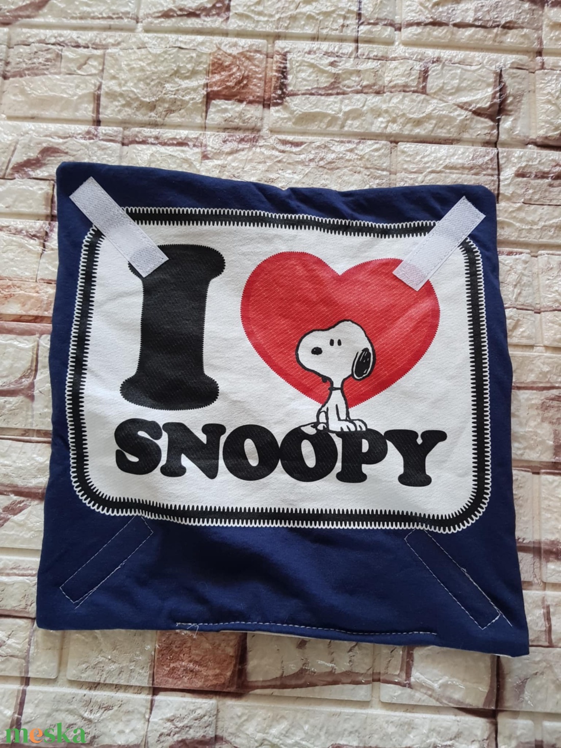 SNOOPY Újraszalvéta - Vízhatlan uzsonna-csomagoló - táska & tok - uzsonna- & ebéd tartó - szendvics csomagoló - Meska.hu