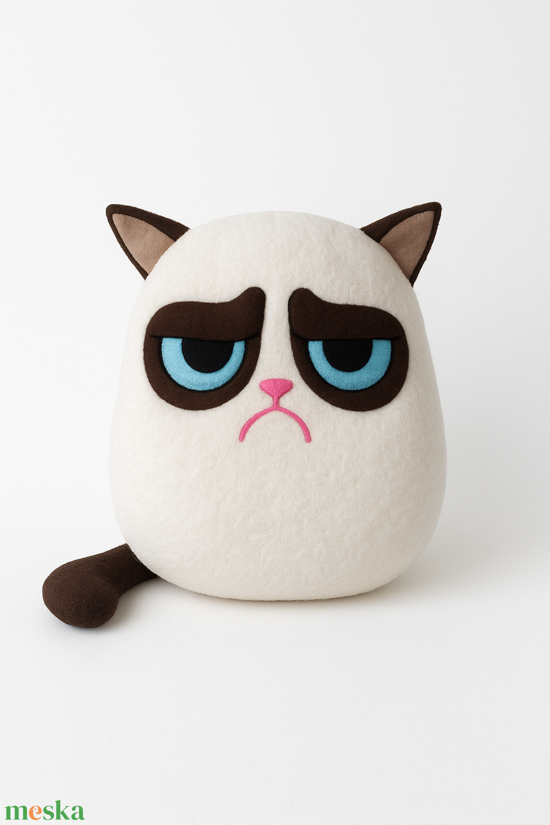 Grumpy cicás párna - otthon & életmód - lakástextil - párna & párnahuzat - Meska.hu Grumpy cicás párna - otthon & életmód - lakástextil - párna & párnahuzat - Meska.hu