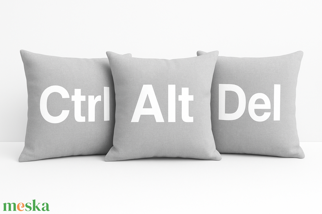 Ctrl Alt Del párna szett - otthon & életmód - lakástextil - párna & párnahuzat - Meska.hu Ctrl Alt Del párna szett - otthon & életmód - lakástextil - párna & párnahuzat - Meska.hu