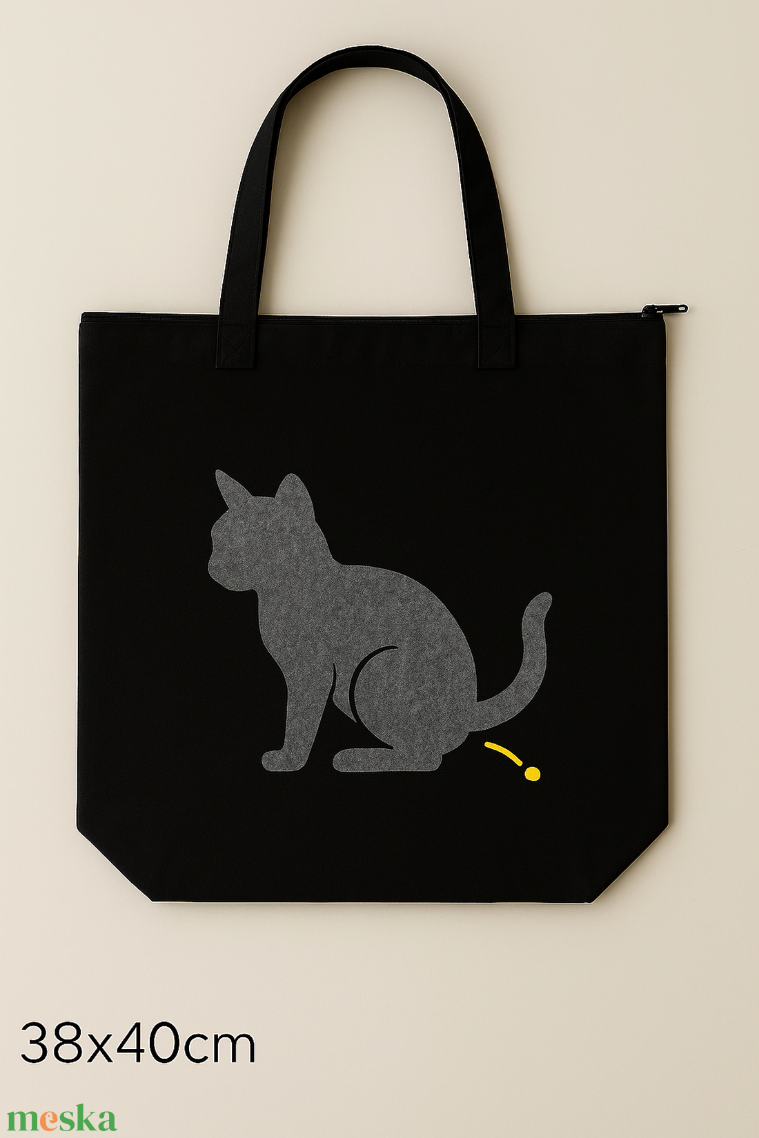 Cicás bevásárló táska - táska & tok - bevásárlás & shopper táska - shopper, textiltáska, szatyor - Meska.hu