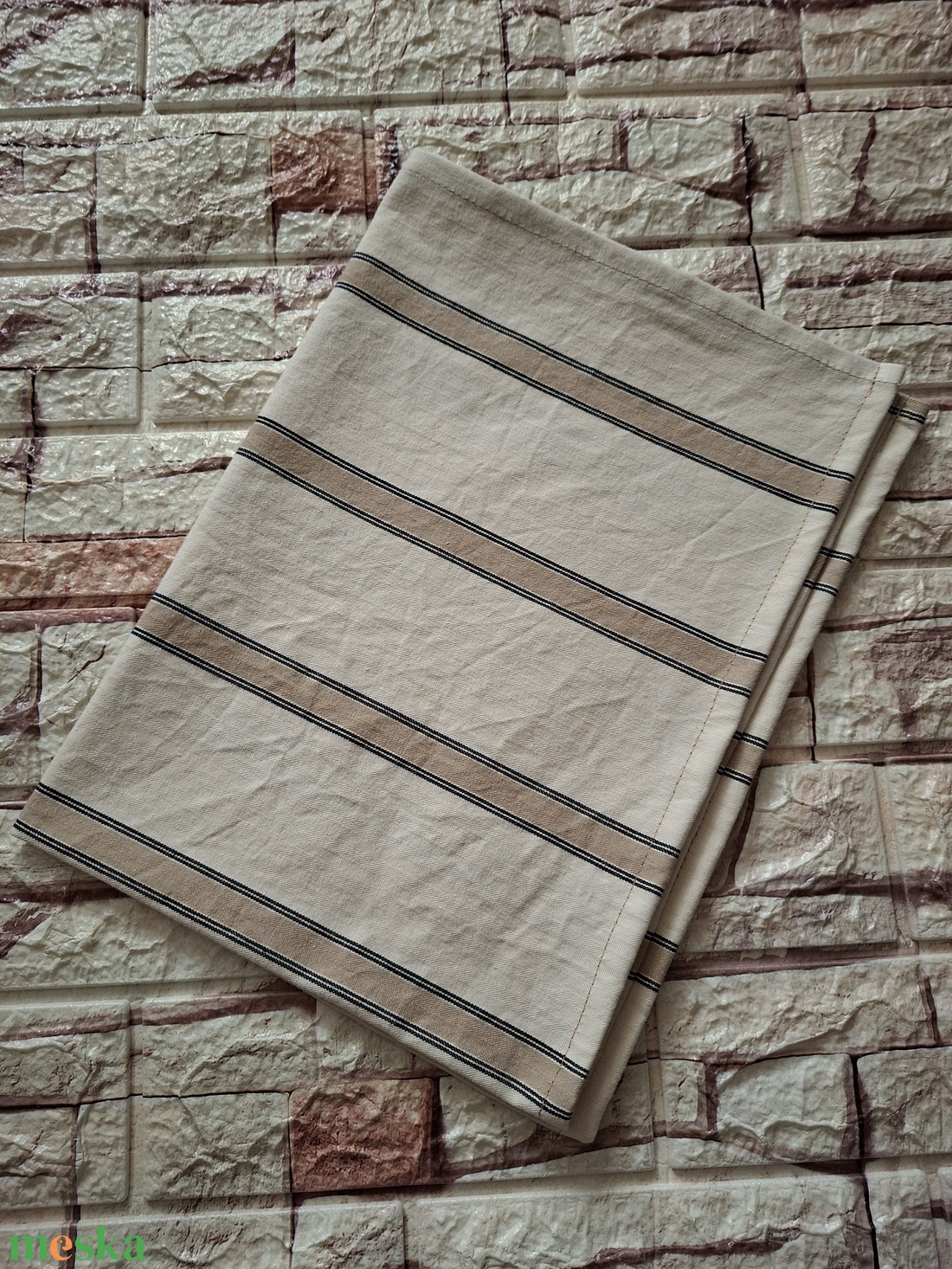 Natúr vászon konyharuha - otthon & életmód - konyhafelszerelés, tálalás - konyhai textil - konyharuha & törlőkendő - Meska.hu