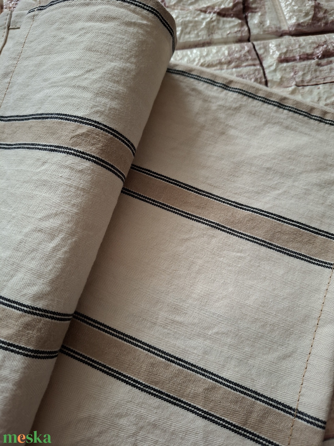 Natúr vászon konyharuha - otthon & életmód - konyhafelszerelés, tálalás - konyhai textil - konyharuha & törlőkendő - Meska.hu