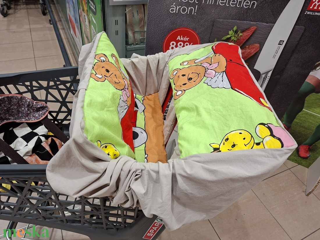 Macis bevásárlókocsi huzat - Bevásárló kocsihuzat - játék & sport - 3 éves kor alattiaknak - bevásárlókocsi huzat - Meska.hu