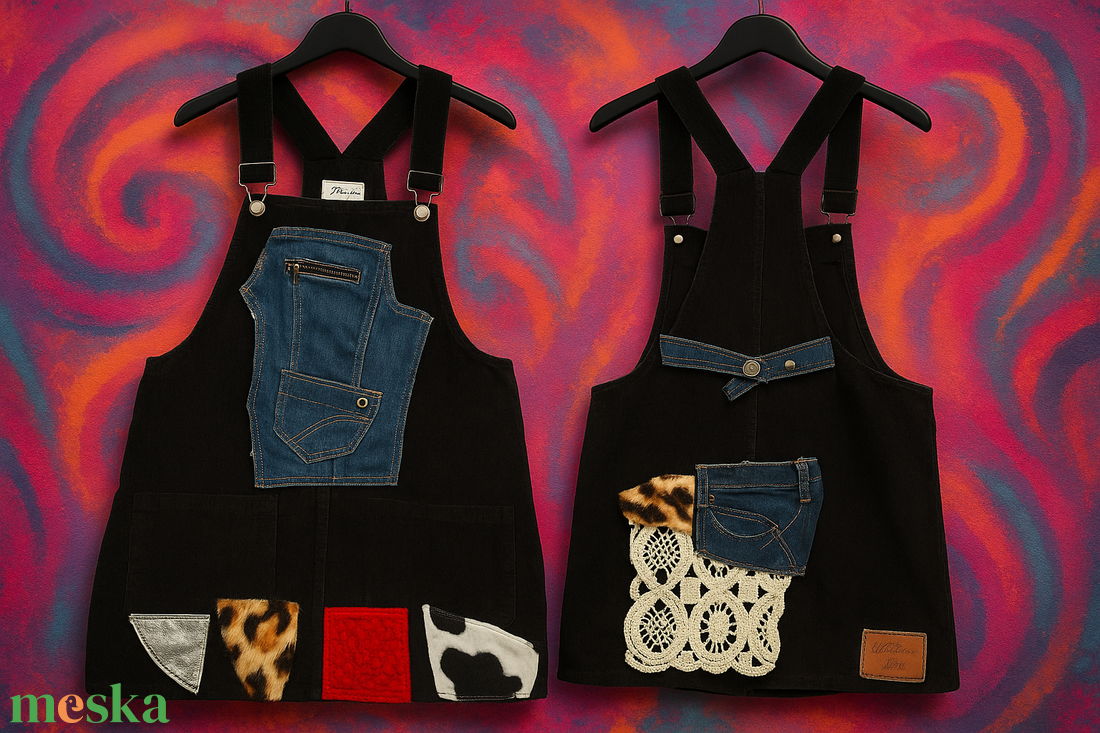 Bohém női kantáros szoknya M/L - ruha & divat - női ruha - ruha - Meska.hu