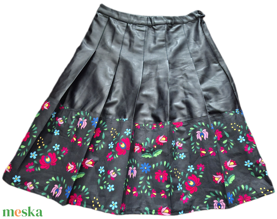 Kalocsai mintás szoknya L/XL - ruha & divat - női ruha - szoknya - Meska.hu