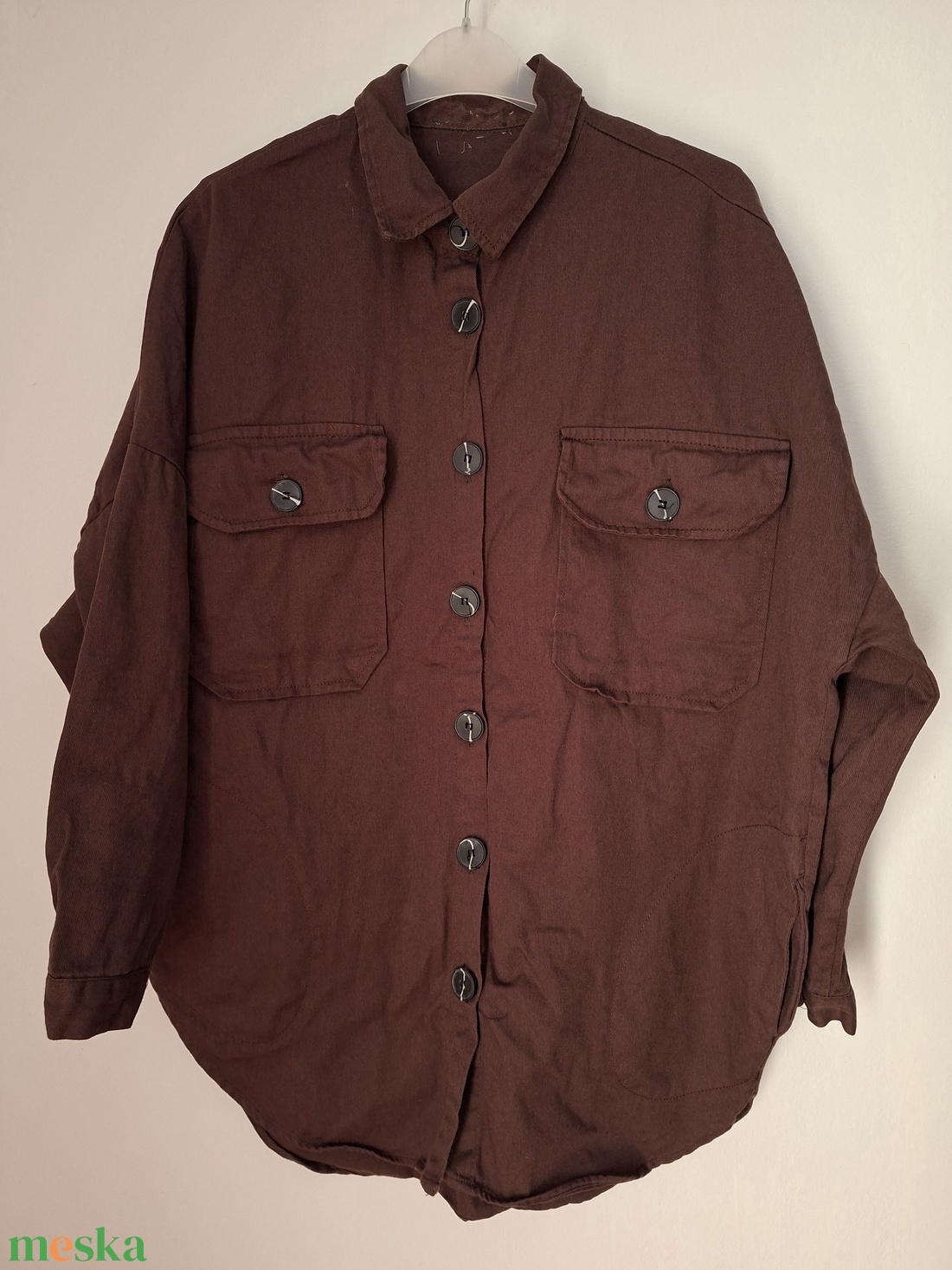 Kalocsai mintás női ing, blúz M/L - ruha & divat - női ruha - blúz - Meska.hu