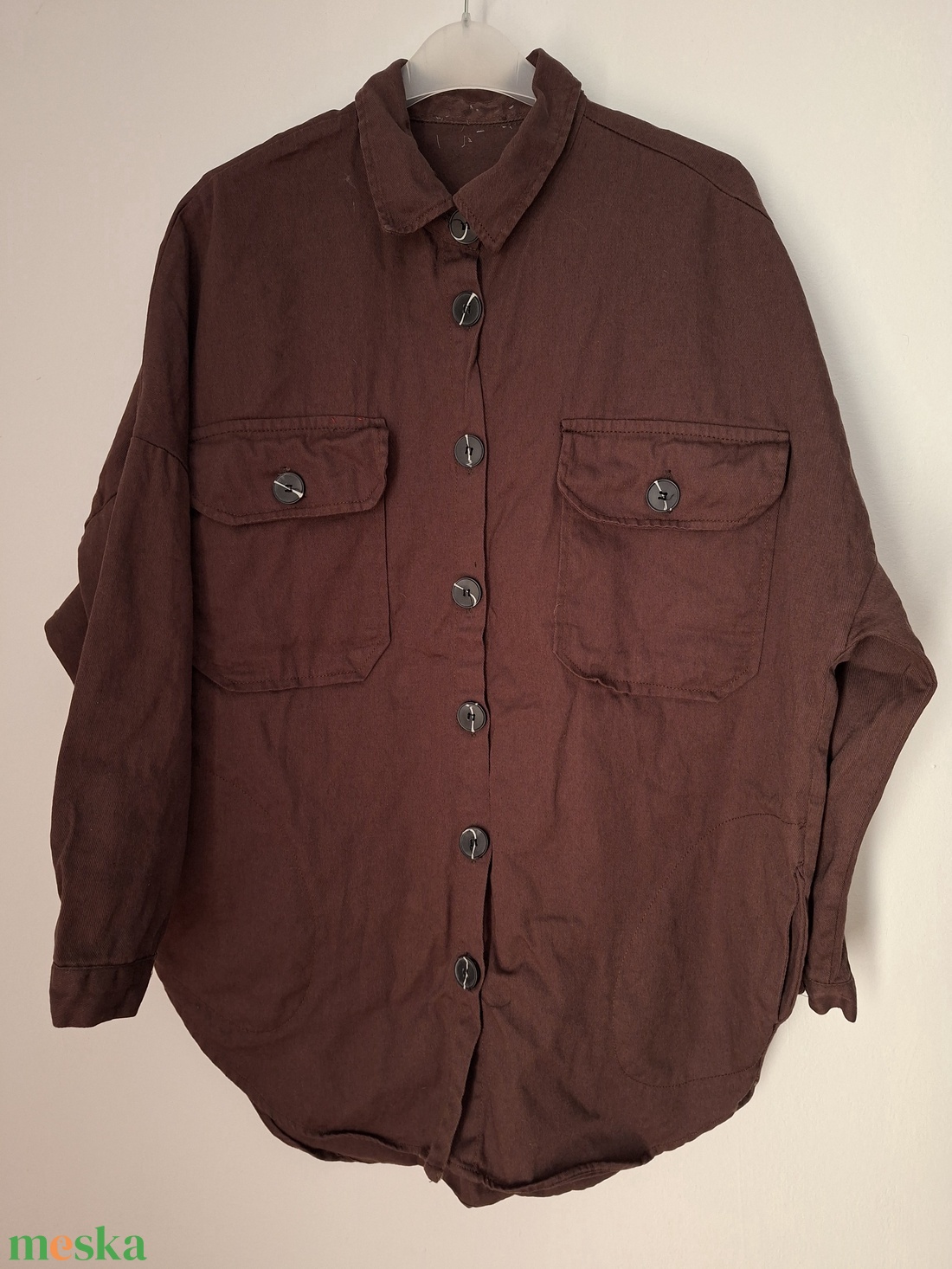 Kalocsai mintás női ing, blúz M/L - ruha & divat - női ruha - blúz - Meska.hu