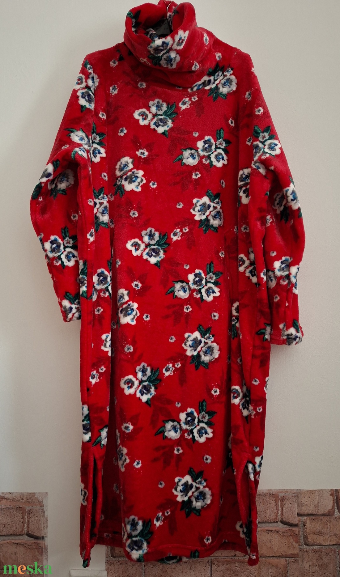 Hosszú, magas nyakú női ruha L-es - ruha & divat - női ruha - ruha - Meska.hu