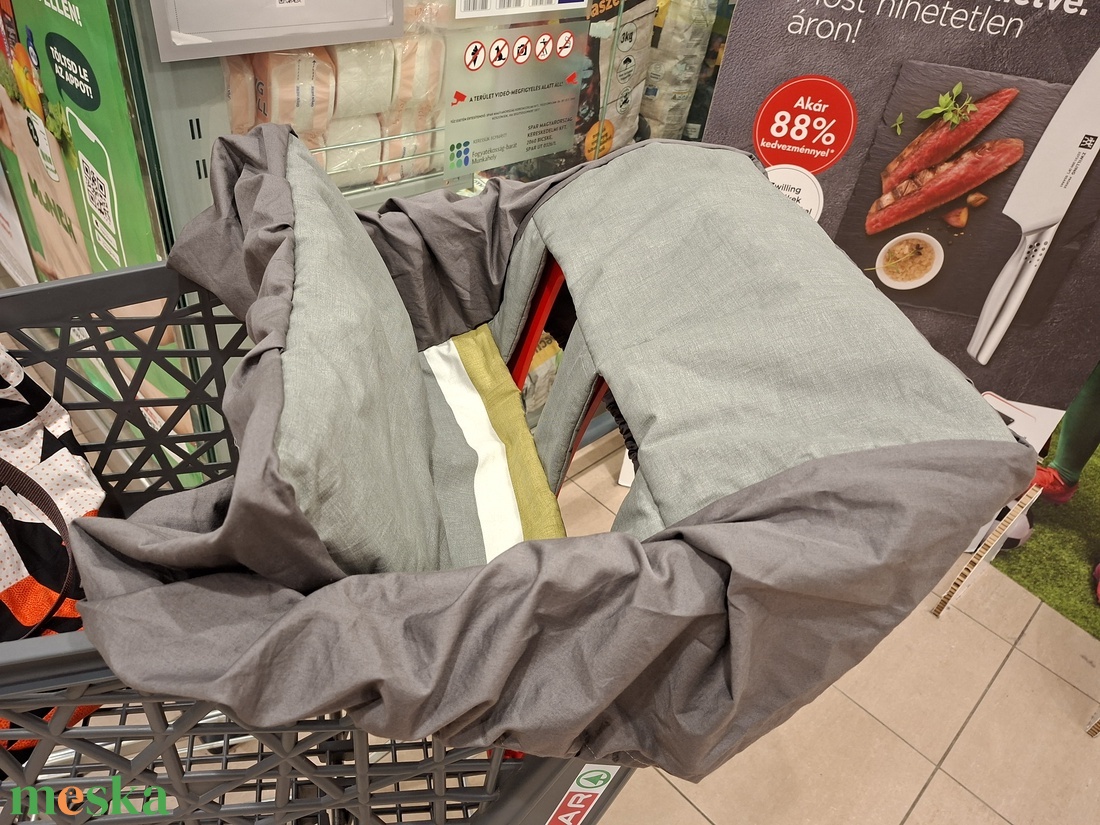 Bevásárlókocsi huzat - Bevásárló kocsihuzat - játék & sport - 3 éves kor alattiaknak - bevásárlókocsi huzat - Meska.hu