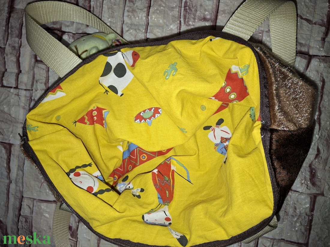 Bohém bevásárló táska - Cipzáros, bélelt pakolós táska - táska & tok - bevásárlás & shopper táska - shopper, textiltáska, szatyor - Meska.hu