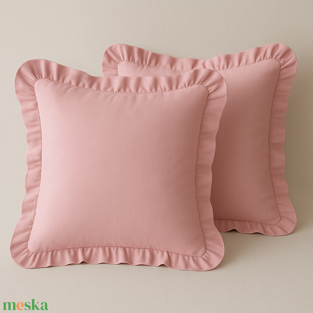 Fodros párna szett - otthon & életmód - lakástextil - párna & párnahuzat - díszpárna szett  - Meska.hu