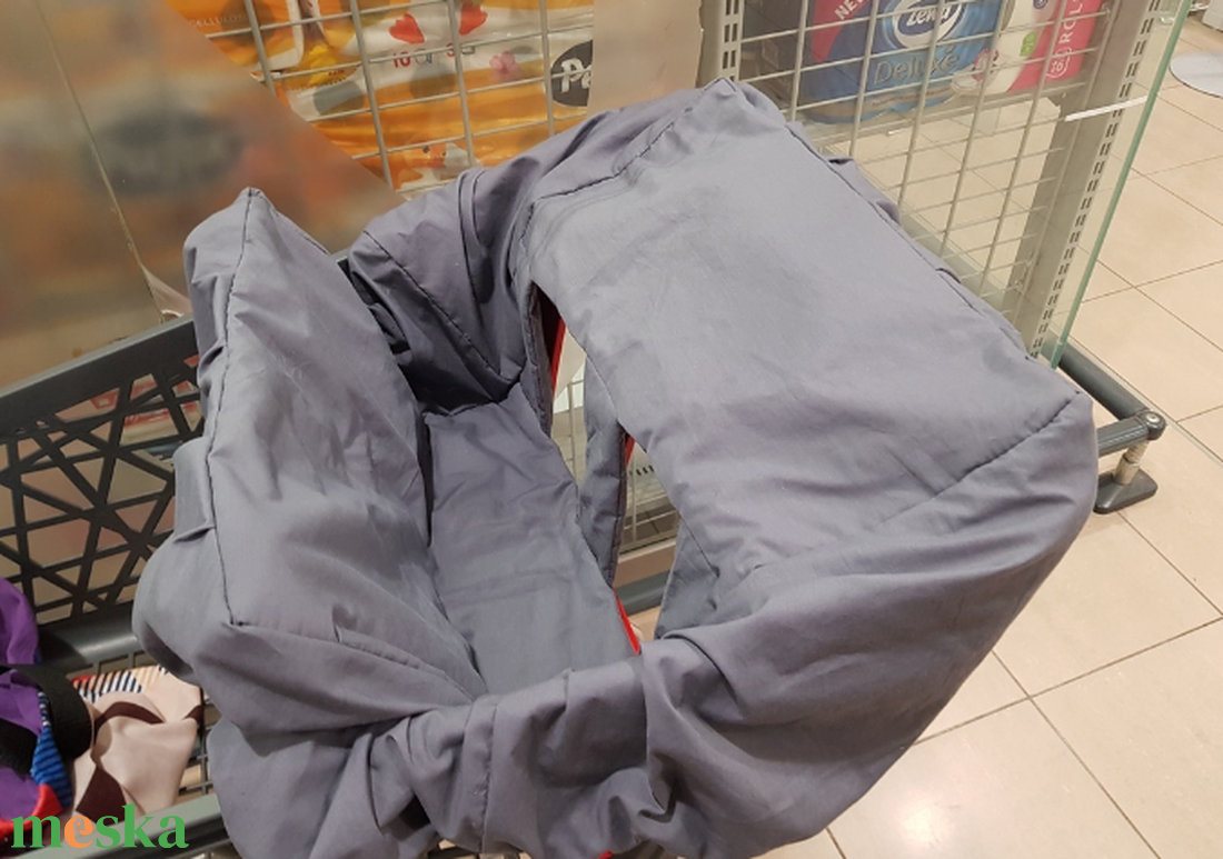 Bevásárlókocsi huzat - Bevásárló kocsihuzat - baba - mama - utazási kellékek - bevásárlókocsi huzat - Meska.hu