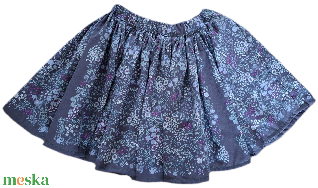 Extra pörgős néptánc szoknya 40 cm - ruha & divat - női ruha - szoknya - Meska.hu