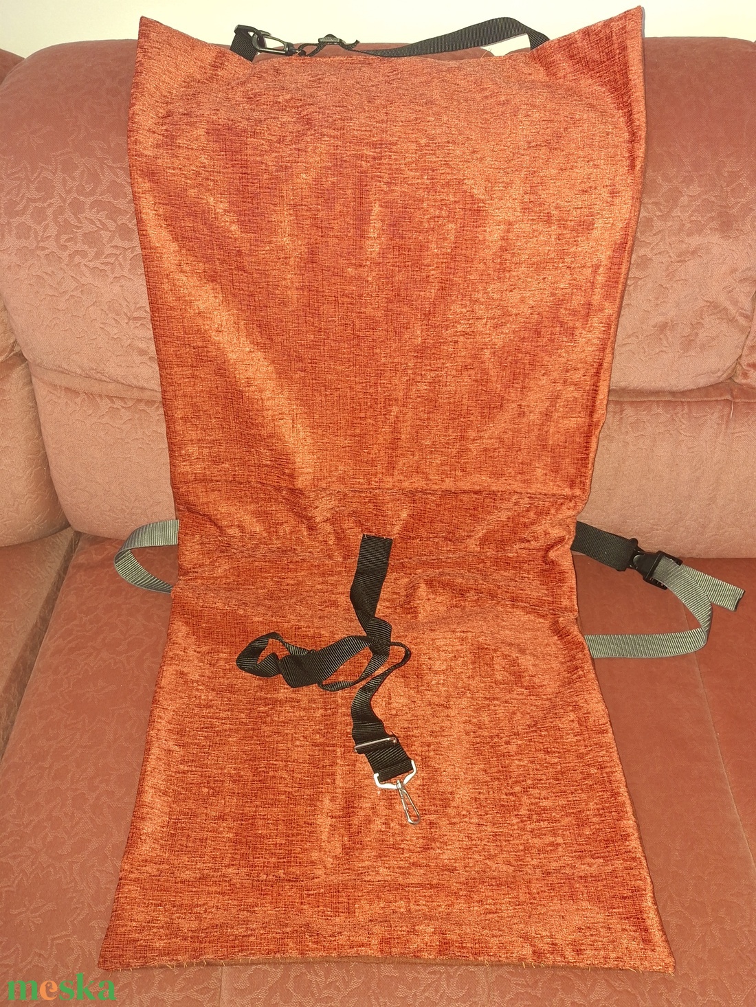 Autós kutyaülés - Ülésvédő huzat autóba - Kutyás ülésvédő huzat - otthon & életmód - kisállatoknak - kutyáknak - kutyahordozók - Meska.hu