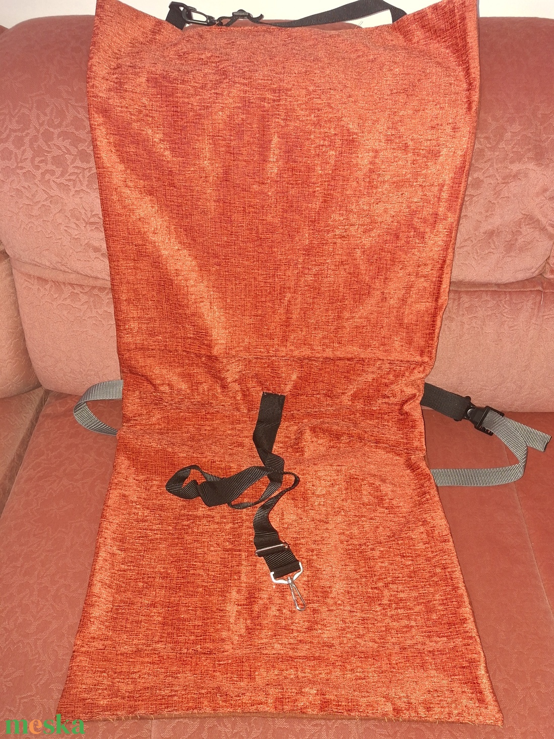 Autós kutyaülés - Ülésvédő huzat autóba - Kutyás ülésvédő huzat - otthon & életmód - kisállatoknak - kutyáknak - kutyahordozók - Meska.hu