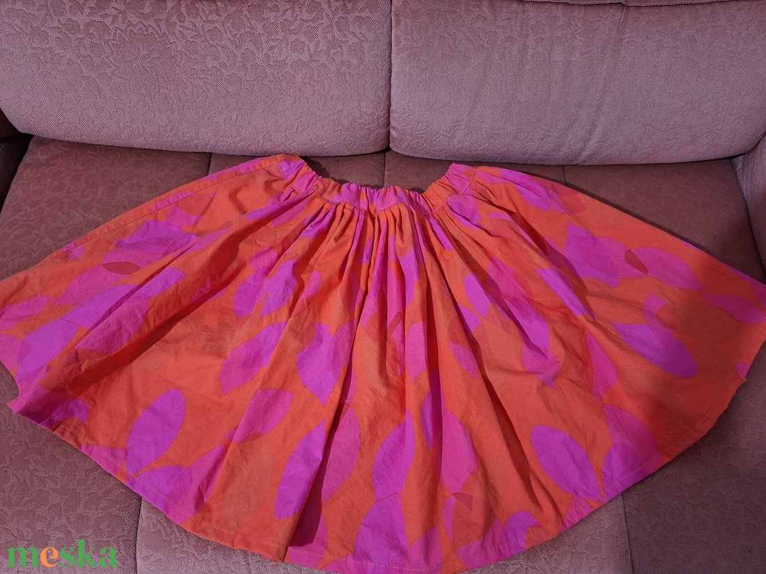  Pörgős néptánc szoknya 40 cm - ruha & divat - női ruha - szoknya - Meska.hu